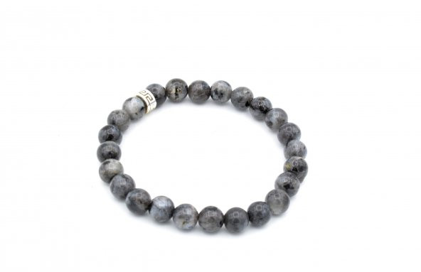 HAKİKİ DOĞAL SPEKTROLİT LABRADORİT TAŞI BİLEKLİK 1. KALİTE - Resim 2