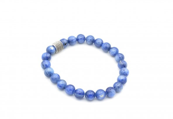 DOĞAL KYANİT TAŞI BİLEKLİK 1.KALİTE DOĞAL TAŞ ürün görseli