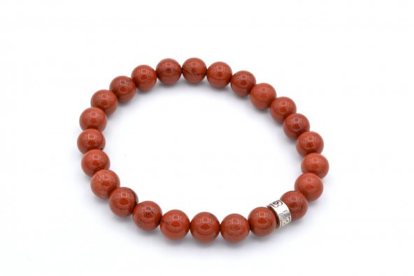 DOĞAL JASPER TAŞI BİLEKLİK 1.KALİTE DOĞAL TAŞ 006 - 1