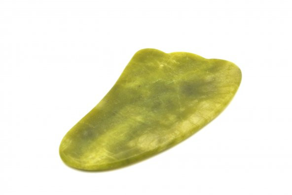 DOĞAL YEŞİM TAŞI GUA SHA YÜZ BAKIMI 1.KALİTE - Resim 2