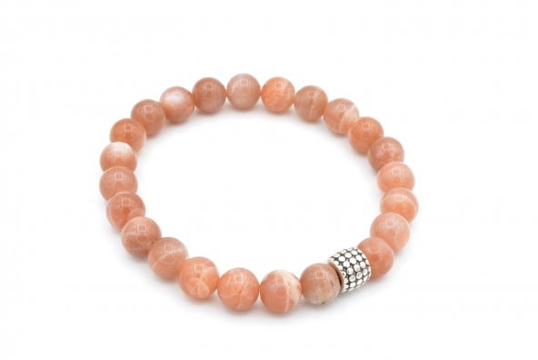 HAKİKİ DOĞAL GÜNEŞ TAŞI BİLEKLİK 1.KALİTE DOĞAL TAŞ 003 ürün görseli 1