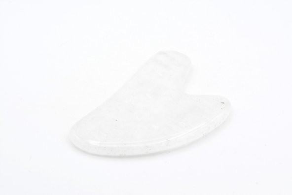 HAKİKİ DOĞAL KRİSTAL KUVARS TAŞI GUA SHA YÜZ BAKIMI - 4