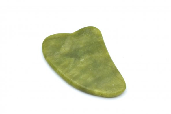 HAKİKİ DOĞAL YEŞİM TAŞI GUA SHA YÜZ BAKIMI 1.KALİTE DOĞAL TAŞ - 3