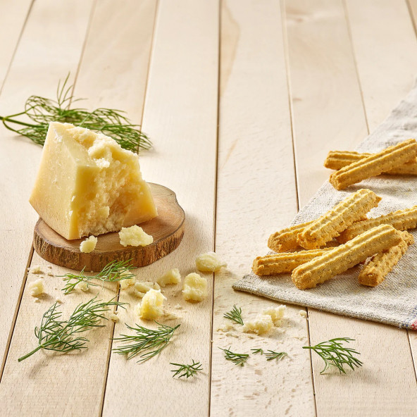 Reyo Tada Glutensiz Peynirli Dereotlu Mini Kraker 85 gr×10 paket (850 Gr) - 2