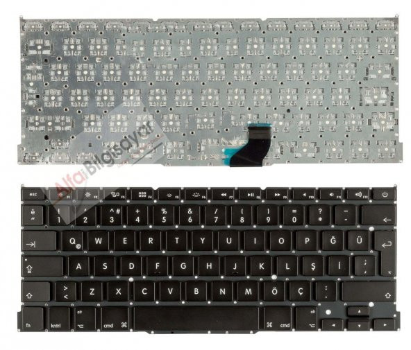 APPLE MACBOOK PRO  RETINA 13.3" A1502 Klavye Türkçe Büyük enterli