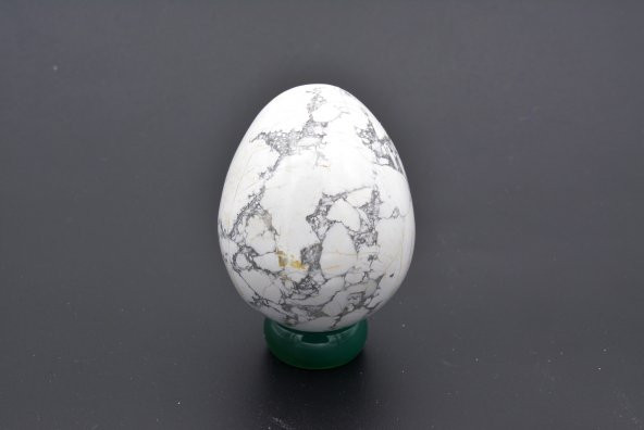 HAKİKİ DOĞAL YUMURTA ŞEKLİNDE HAVLİT TAŞI 152 GRAM