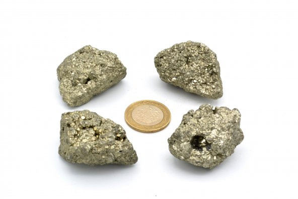 HAKİKİ DOĞAL PİRİT KAYA PARÇASI 1.KALİTE DOĞAL TAŞ - 3