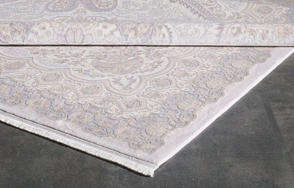 Gümüşsuyu Halı ESİLİVA 11431KREM KREM Halı Salon Halı Oturma Odası Halı Mutfak Halısı - 3