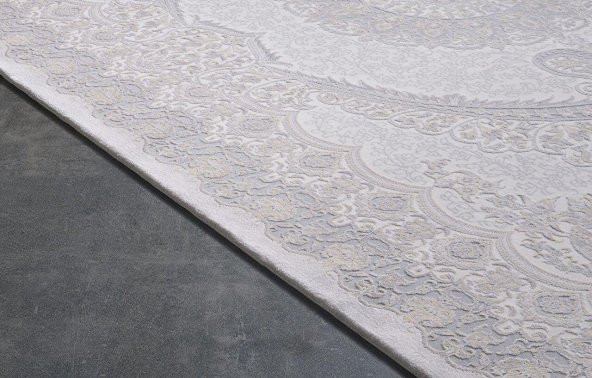 Gümüşsuyu Halı ESİLİVA 11431KREM KREM Halı Salon Halı Oturma Odası Halı Mutfak Halısı - 4