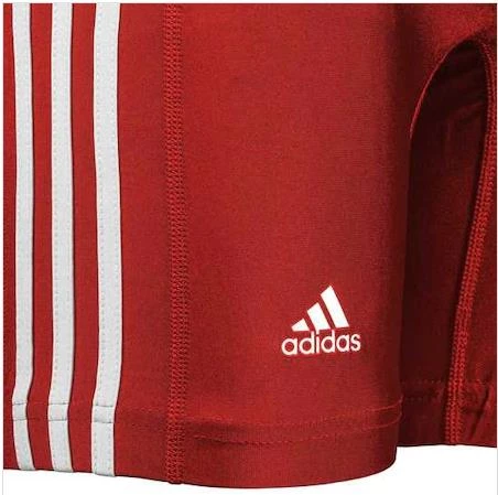 Adidas AS102 Singlet Güreş Mayosu - Mavi/Kırmızı - 4