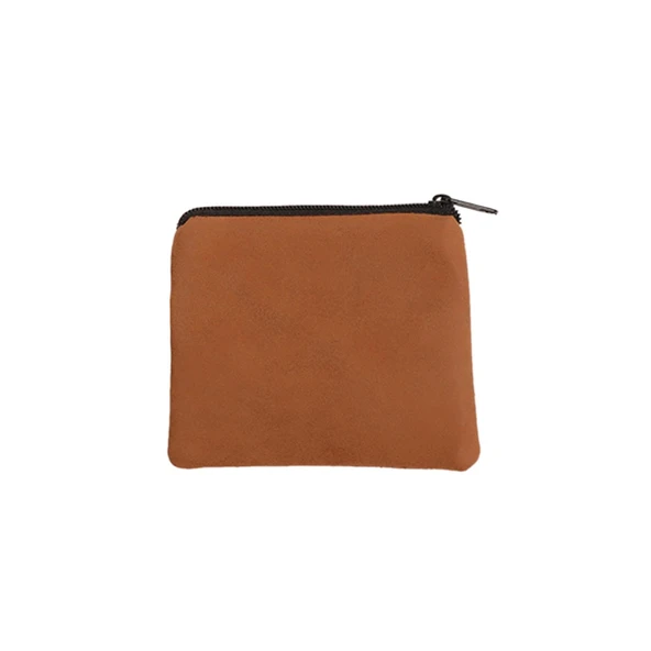 PLAN ÇOK NAKİT YOK TASARIM NUBUK BOZUK PARA CÜZDANI - 2