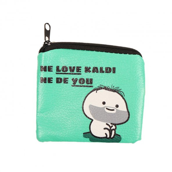 NE LOVE KALDI NE DE YOU TASARIM SÜET BOZUK PARA CÜZDANI