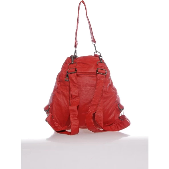 Kadın Vizon Yıkama Sırt Çantası - Resim 7