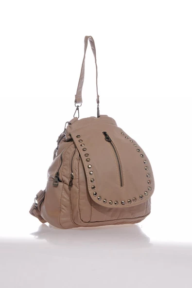 Kadın Vizon Yıkama Sırt Çantası - Resim 2