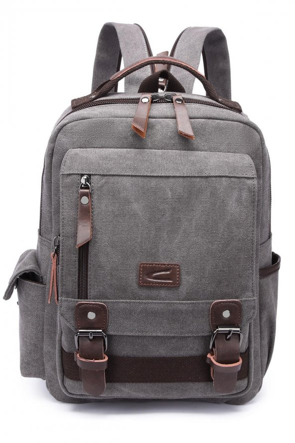 Ctvyb1272-0001 Siyah Unisex Sırt Çantası - Resim 9