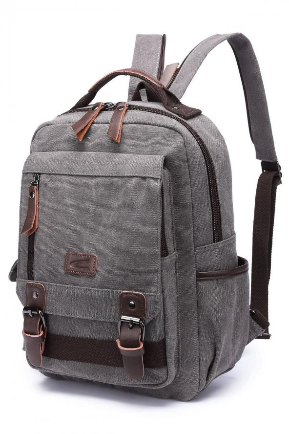 Ctvyb1272-0001 Siyah Unisex Sırt Çantası - Resim 10