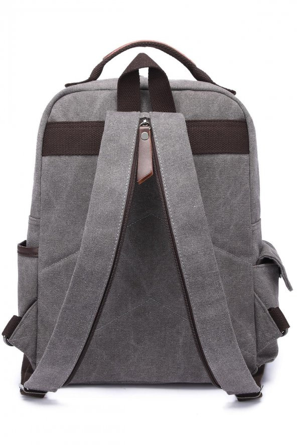 Ctvyb1272-0001 Siyah Unisex Sırt Çantası - Resim 11