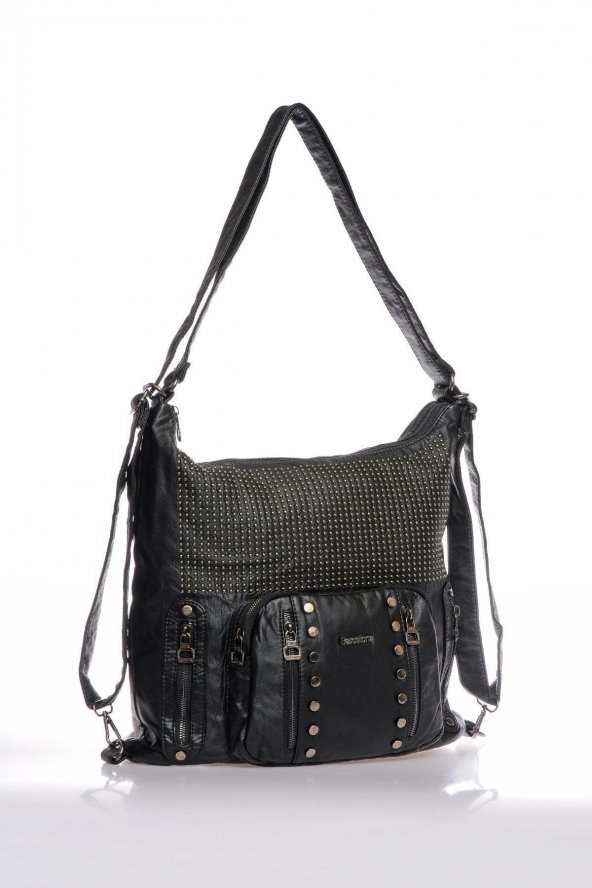 Brcyb1821-0001 Siyah Kadın Omuz Çantası - 2