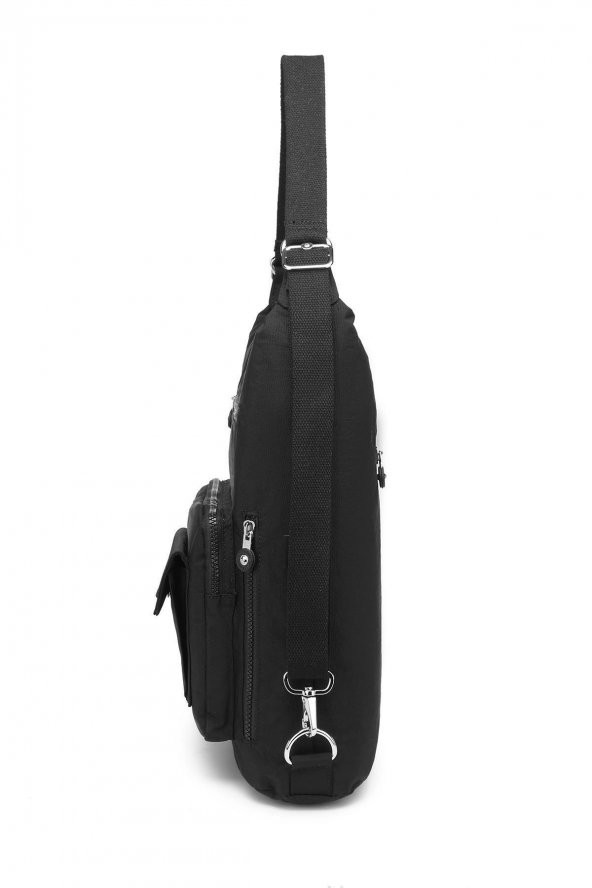 Smbyb1205-0001 Siyah Kadın Omuz Ve Sırt Çantası - Resim 8