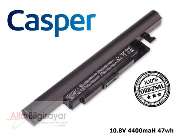 Casper Nirvana  CSD.4100-4L45A-S  Batarya Orjınal Casper Pil 6Cell Yüksek kapasiteli