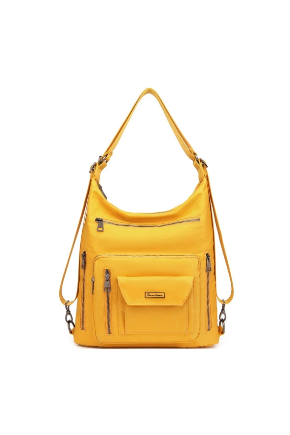 Saten Kumaş Hem Sırt Hem De Omuz Çantası 2129 ürün görseli