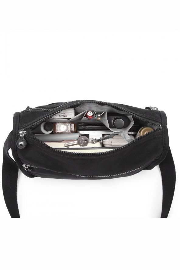 Smbyb1128-0001 Siyah Kadın Çapraz Çanta - Resim 5