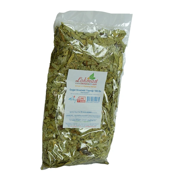 LokmanAVM Sinameki Yaprağı Doğal 100 Gr Paket - Resim 3