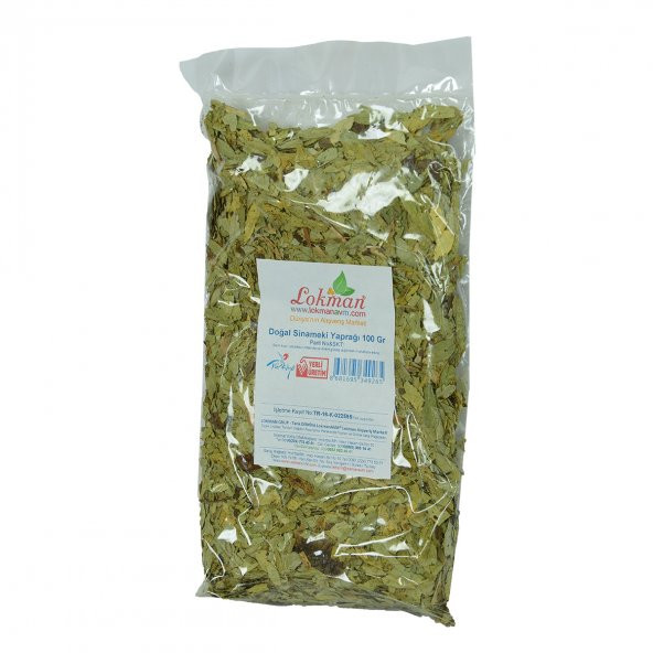 LokmanAVM Sinameki Yaprağı Doğal 100 Gr Paket - 4