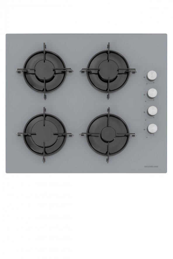 Silverline Gri Cam Ankastre Set 5 Yıl Garanti 3420 Classy 60 Gri+cs5349s01+bo6501s01 - 4