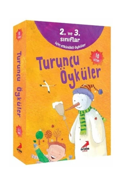 Erdem Turuncu Öyküler 10 Kitap Takım