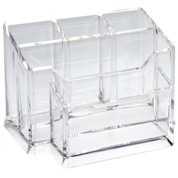 Ops Masa Seti Kalemlik-Organizer Şeffaf KLM 201 - 2