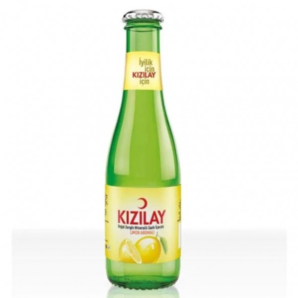 maden suyu KIZILAY meyveli soda 24 lü paket