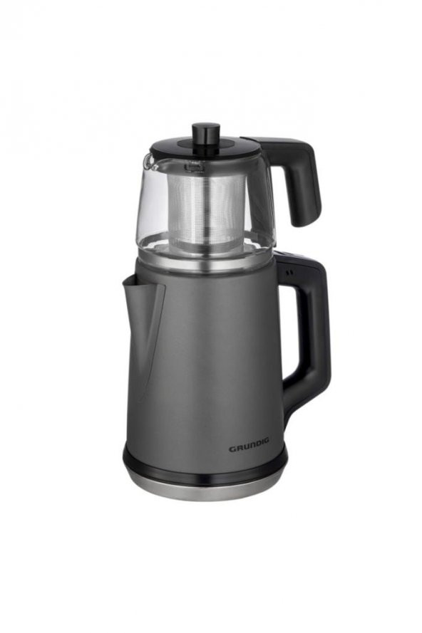 Grundig TM 6960 Teanox 4 Kat Dayanıklı Cam Demlikli Çay Makinesi - 2