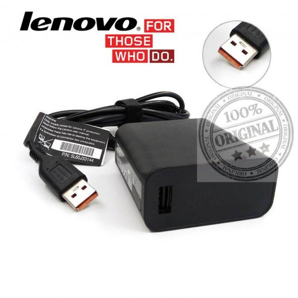 Lenovo Yoga 700 80QD  Orjinal Adaptör Usb Şarj Cihazı  20v 2A