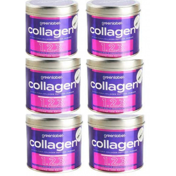 Green Label Collagen typ 1.2.3 30 x 5 Gr 6 box