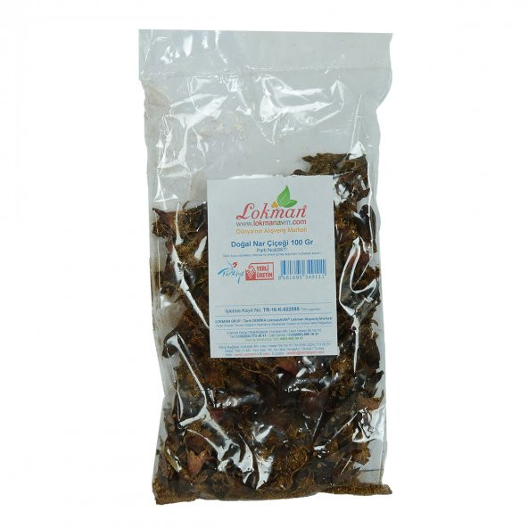 Nar Çiçeği Doğal 100 Gr Paket - 2
