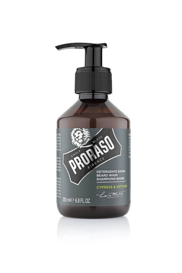 Proraso Sakal Şampuanı Cypress & Vetyver 200 ml