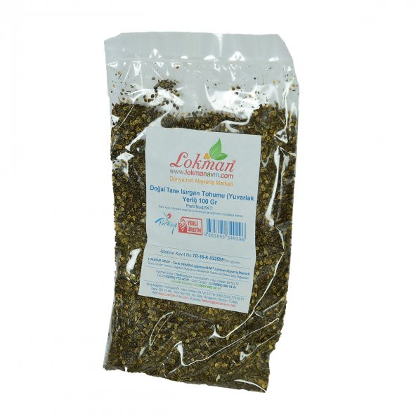 LokmanAVM Isırgan Tohumu Tane Doğal (Yuvarlak Yerli) 100 Gr Paket - 4