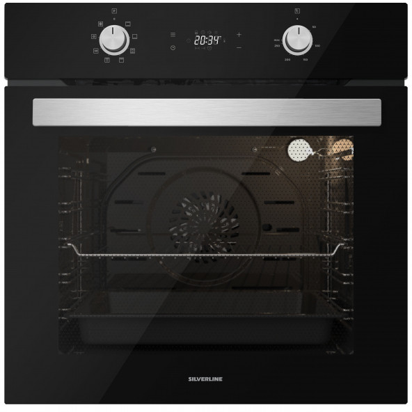 Silverline BO6504B01 Siyah Ankastre Fırın