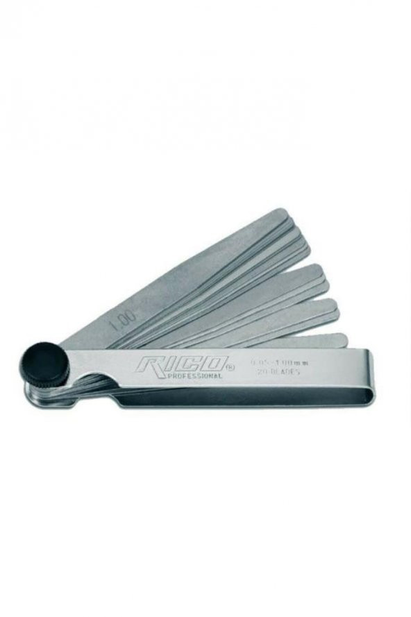 Rico RC0163 Sentil Feeler Çakısı 0.05-1.00mm 20Pcs - 2