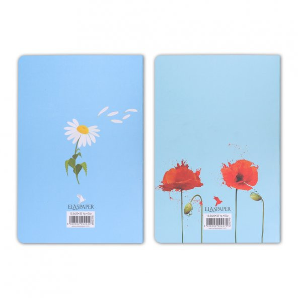 ÇİÇEKLER TWİNS 2 DEFTER TAKIM - 2