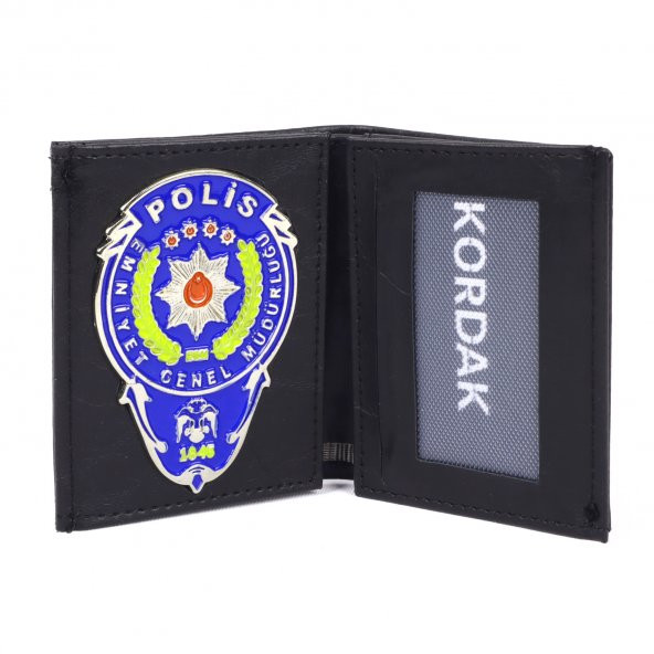 Polis Cüzdanı Mavi Rozetli Cüzdan