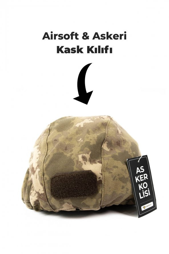 Yeni Kamuflaj Balistik Uzun Kompozit Başlık Kılıfı - Yeni Kask Kılıfı - 3