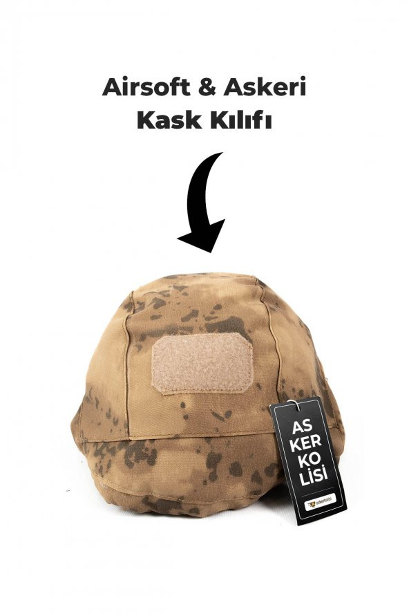 Yeni Kamuflaj Balistik Uzun Kompozit Başlık Kılıfı - Yeni Kask Kılıfı - 6