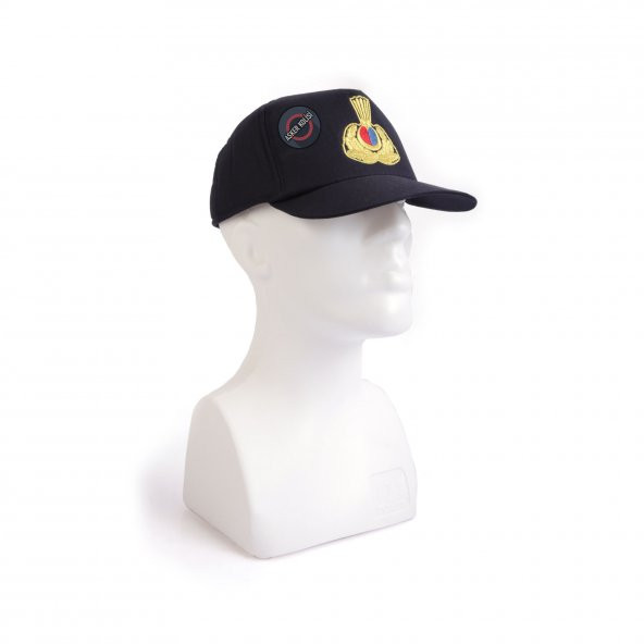 Jandarma Asayiş Lacivert Kep Yazlık Subay Şapkası