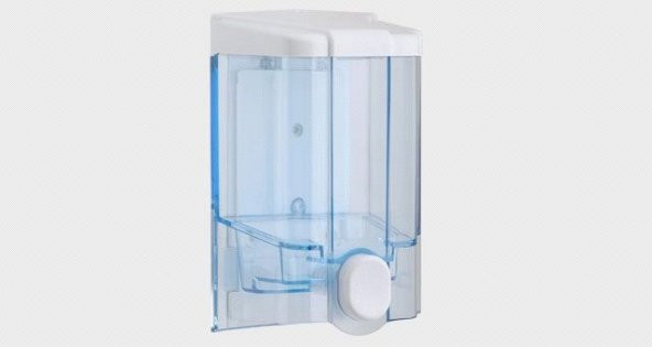Vialli S4T Hazneli Sıvı Sabun Bulaşık Deterjan Şampuan Duş Jeli Dezenfektan Dispenseri 1000ml Şeffaf - 3