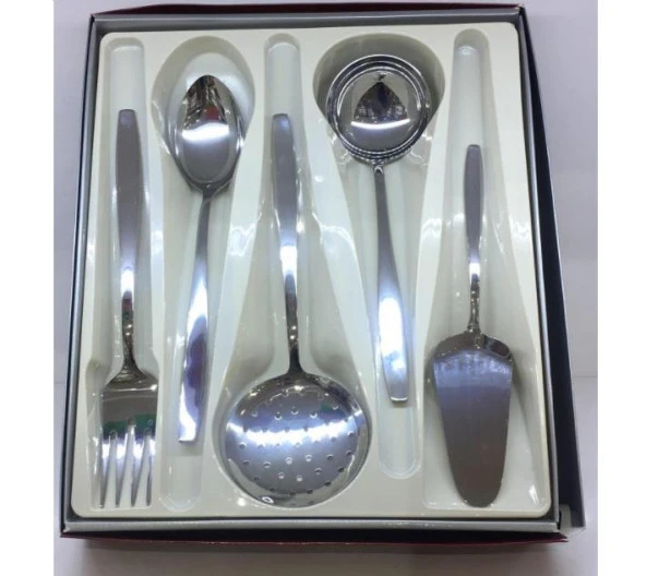 Nehir Sahra Sade 77 Parça Bıçaklı 12 Kişilik Çatal Kaşık Seti - 2