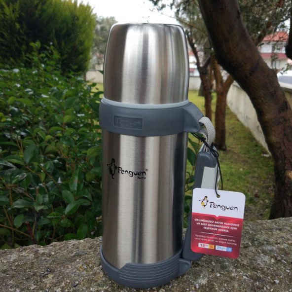 Penguen Avcı 0,75 Litre Çift Katlı Çelik Termos PGN-3012 - 2