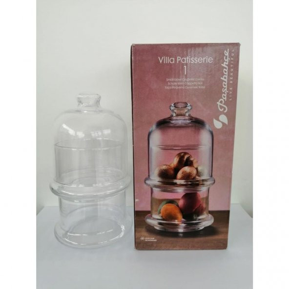 Paşabahçe 96985 Villa Patisserie 2 Katlı Kapaklı Kase Saklama - 2