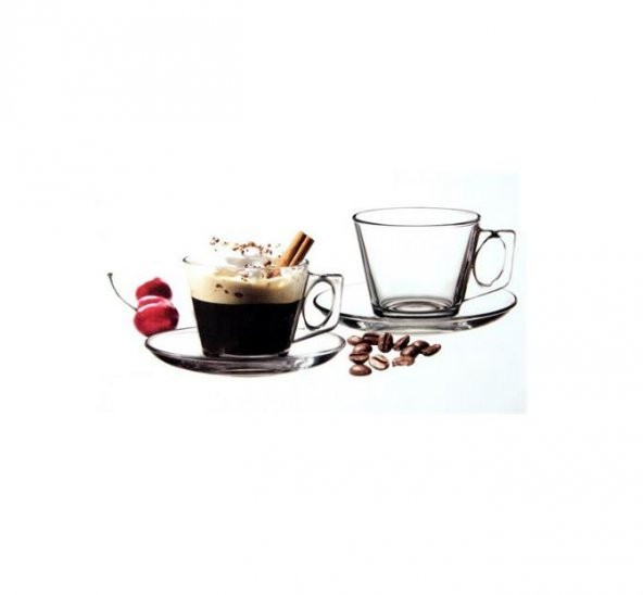 Paşabahçe 97302 Vela 6 Kişilik Çay Nescafe Fincan Takımı